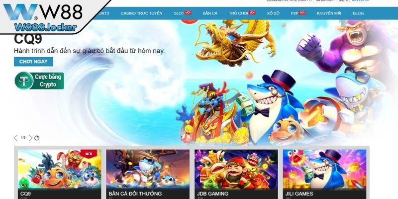 Khái quát về điểm cuốn hút của sảnh bắn cá W88 