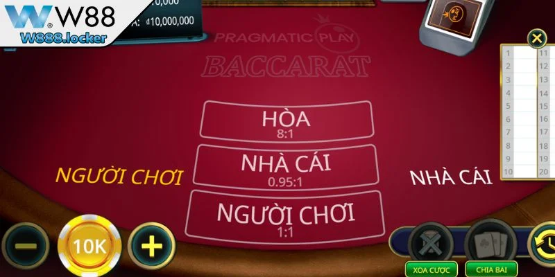Cách chơi baccarat tính điểm chuẩn 