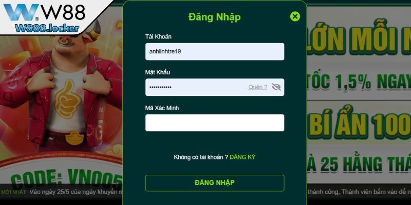 Khám phá về nền tảng trước khi đăng nhập W88