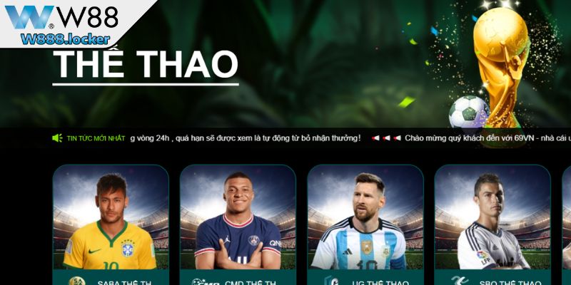 Khám phá toàn diện về sân chơi thể thao W88