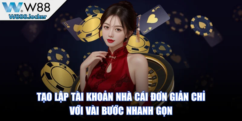 Tạo lập tài khoản nhà cái đơn giản chỉ với vài bước nhanh gọn